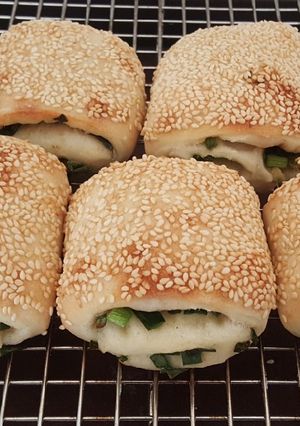 發麵燒餅－酒麴種 的食譜成品照片