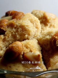 年菜4-1堅果黑糖發糕&鹹香qq黑糖發糕(蒸鍋版) 的食譜成品照片