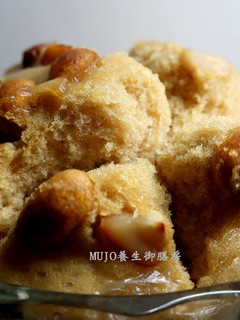 年菜4-1堅果黑糖發糕&鹹香qq黑糖發糕(蒸鍋版) 的食譜成品照片