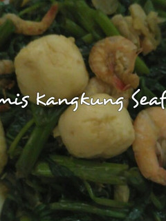 Foto resep Tumis Kangkung Seafood