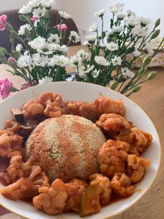 Couscous mit Blumenkohl-Ratatouille Rezepthauptbild