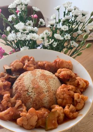 Couscous mit Blumenkohl-Ratatouille Rezepthauptbild