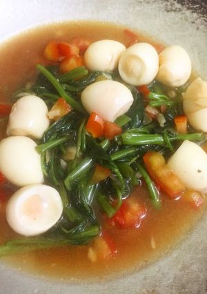 Foto resep Cah Kangkung Terasi