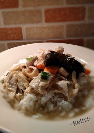 Foto resep Sup ayam kembang tahu Praktis