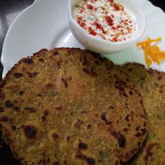 A picture of Millet Flour Roti#flourchallenge.