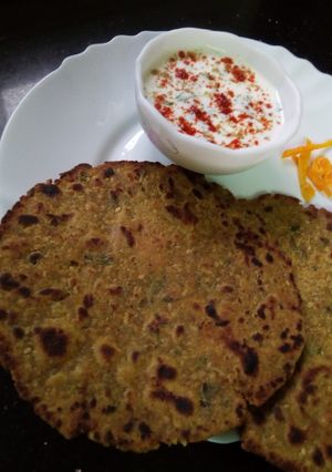 A picture of Millet Flour Roti#flourchallenge.