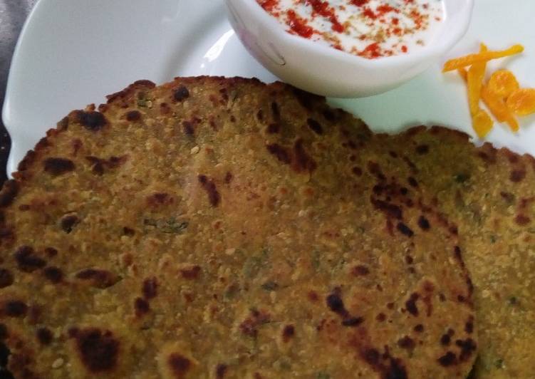Simple Way to Make Any-night-of-the-week Millet Flour Roti#flourchallenge