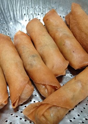 A picture of Fried Spring Rolls.