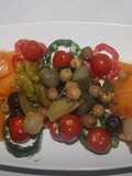 Ensalada con persimon