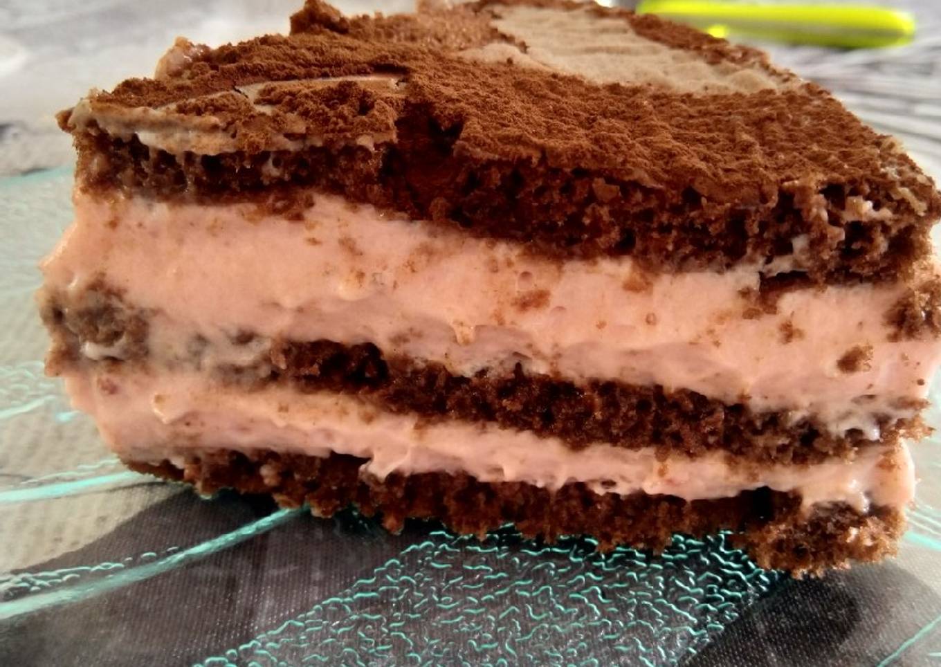 Gâteau groseille cacao