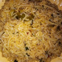 A picture of Fried rice #weeklyjikonichallenge #riced up.