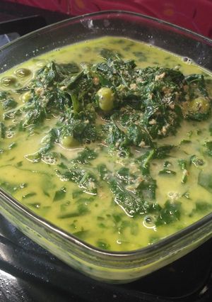 Foto resep Daun Ubi Bumbu Udang Ebi