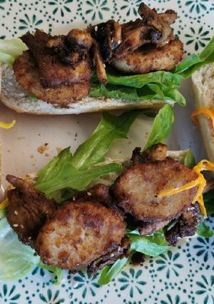 A picture of Vegan Bahn Mi.