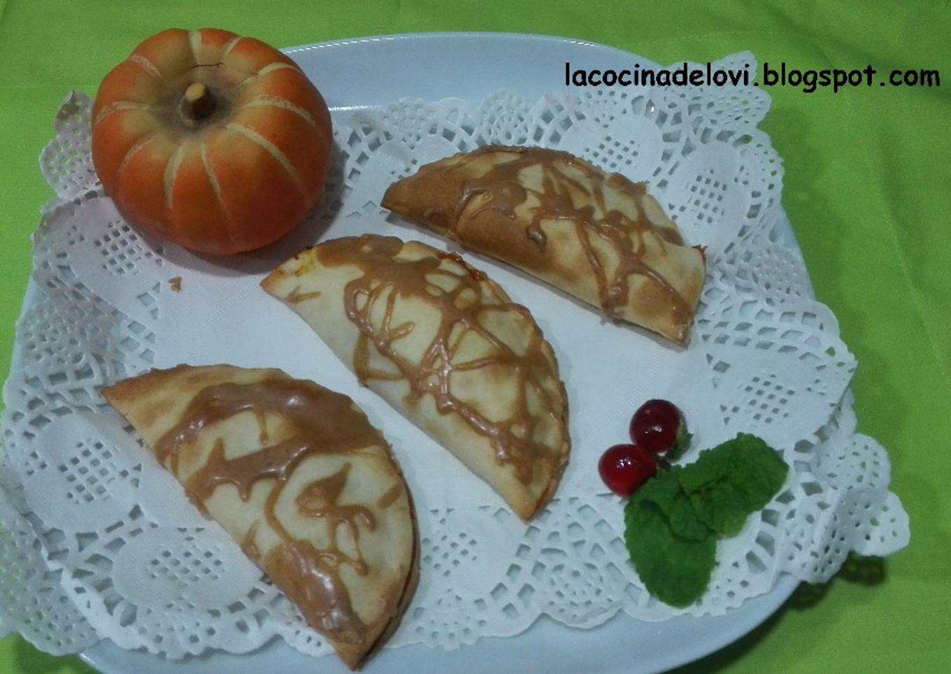 Empanadillas dulces de calabaza y canela