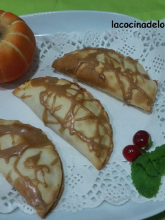 Una foto de Empanadillas dulces de calabaza y canela