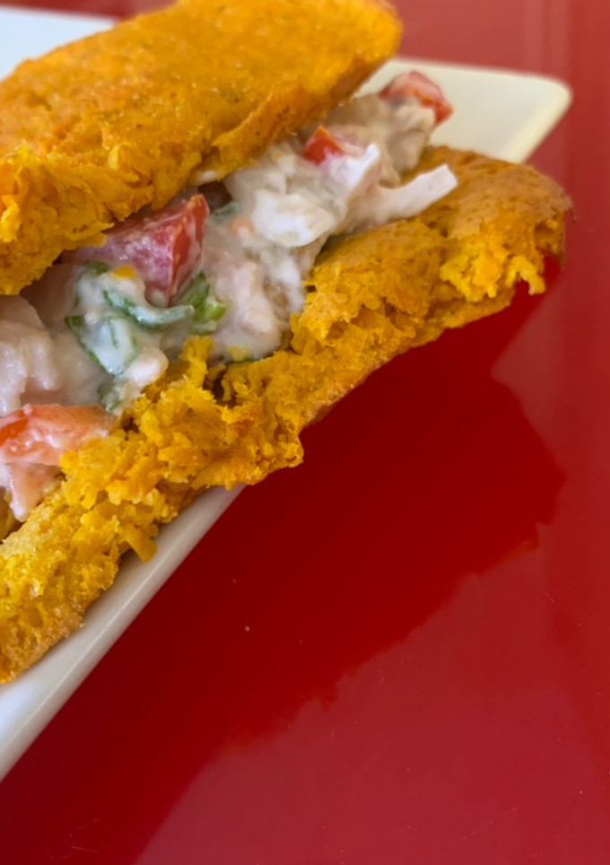 Una foto de Pan de sándwich Fitness de zanahoria 🥕