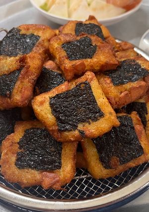 Hình của món Snack Khoai Tây Nghiền.