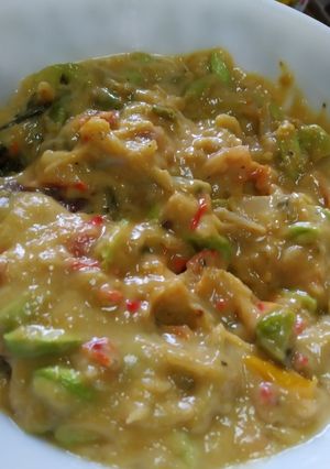 Gambar Sambal Tempoyak Ikan Bilis Petai Pedas