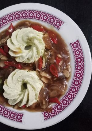 Foto resep 851) Telur Kukus Saus Inggris