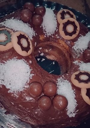 صورة لوصفة كيكة الشوكولاتة