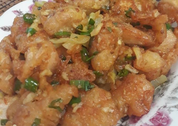 Resep Ayam Cabe Garam oleh annisamaryams - Cookpad