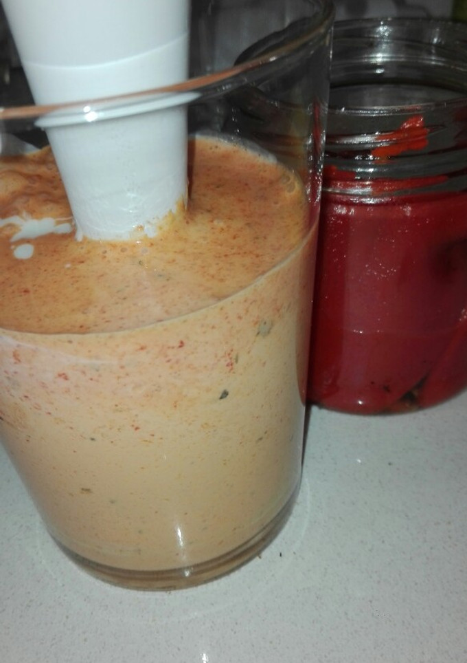 Una foto de Salsa de piquillos
