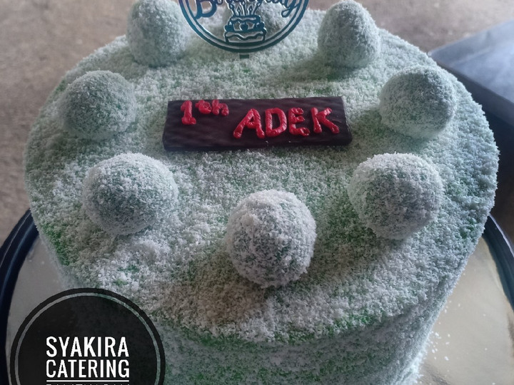 Resep Klepon cake, Enak