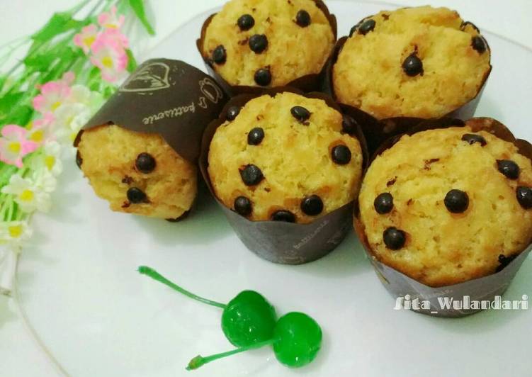 Resep Muffin Vanilla Simple (banget), Lezat