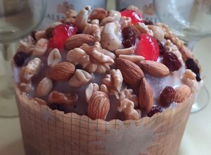 Una foto de Pan Dulce Navideño con Frutos Secos