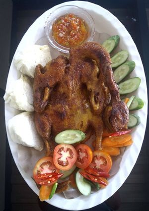 Foto resep Ayam panggang madu