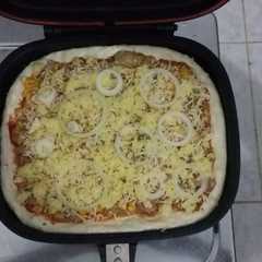 รูปของ Tuna with corn kernel happycall pizza