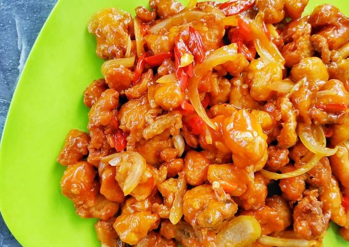 Resep Ayam Pop Asam Manis, Bisa Manjain Lidah