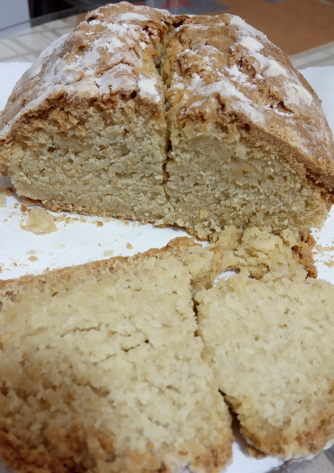 Una foto de Pan con harina de trigo y sin levadura