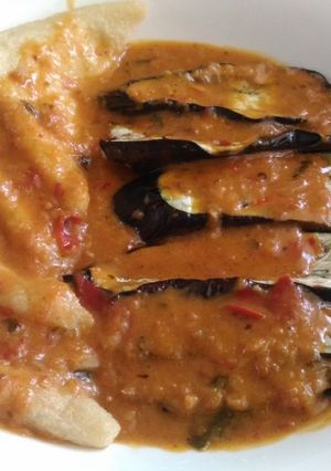 Foto resep Pecel Terong Santan
