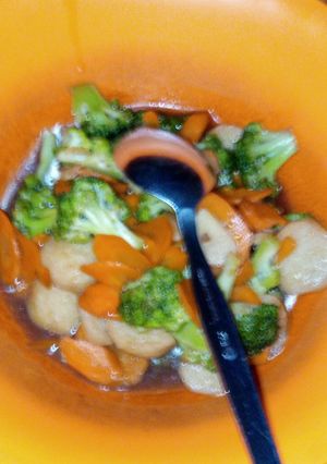Foto resep Cah brokoli wortel