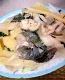 🐸 Ếch xào măng