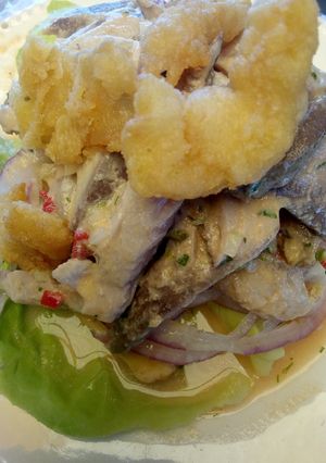 Una foto de Ceviche a mi estilo