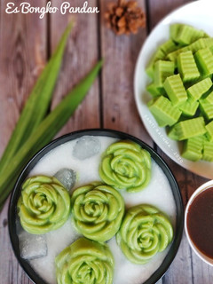 Foto resep Es Bongko Pandan
