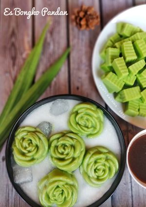Foto resep Es Bongko Pandan