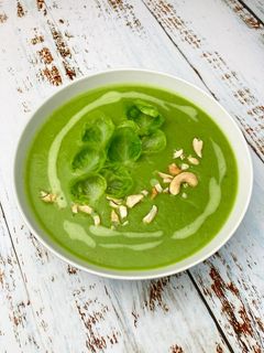 Rosenkohl-Kokossuppe Rezepthauptbild