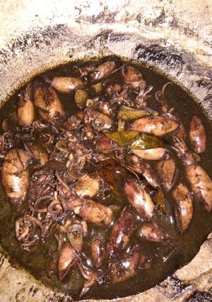 Foto resep Tumis Cumi Kuah Hitam