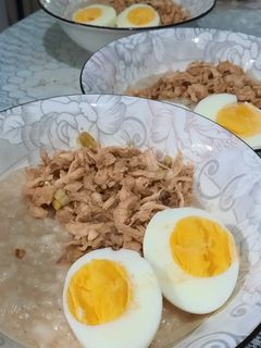 Foto resep Bubur Ayam Hainan