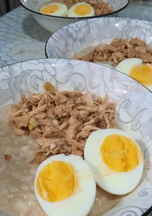 Foto resep Bubur Ayam Hainan