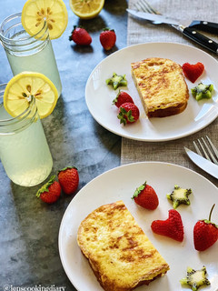 A picture of Roast Beef French Toast.