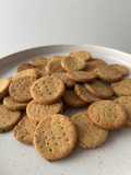 Crackers de harina de garbanzos