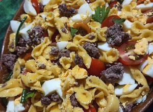 Una foto de Ensalada de moñas