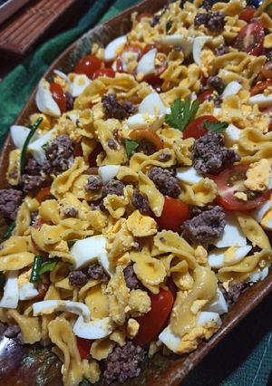 Una foto de Ensalada de moñas