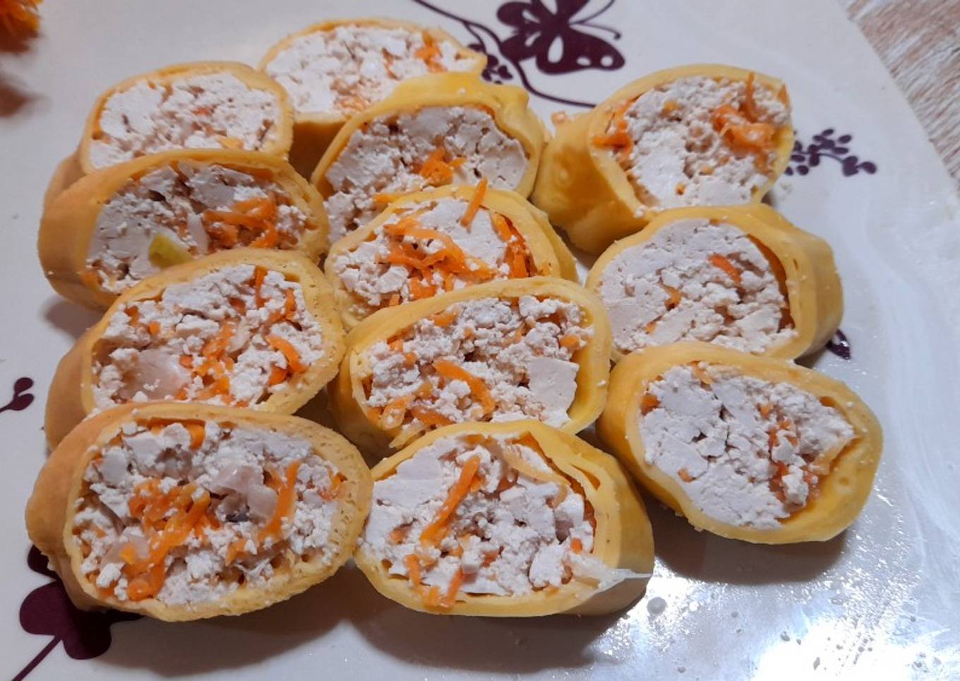 Rolade tahu wortel