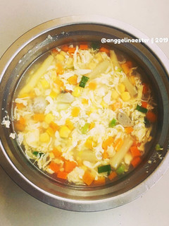 Foto resep Sup Asparagus Simple