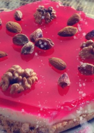 عکسی از دستور چیز کیک خوشمزه